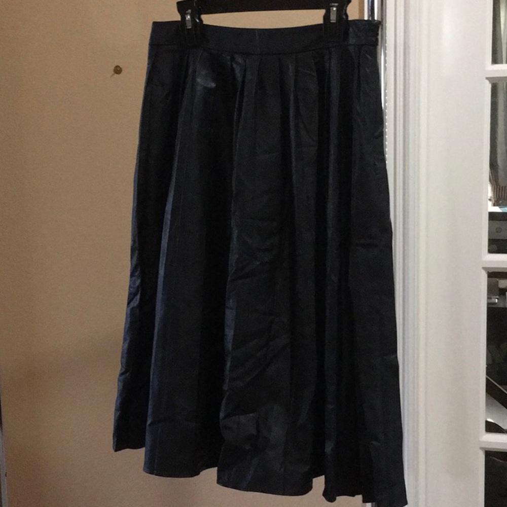Faux Leather Skirt